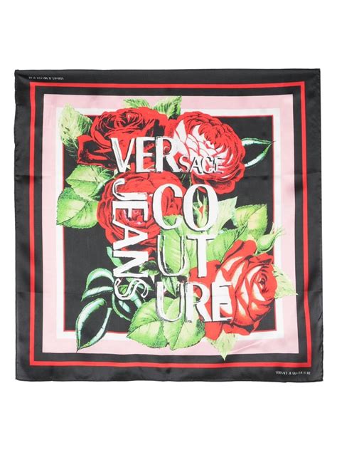 versace scarface|farfetch Versace scarves.